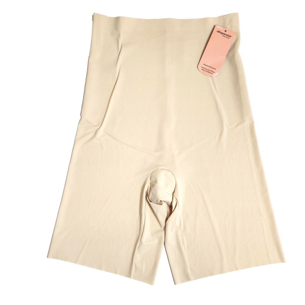 Shapermint Essentials Everyday Empower High Waisted Shaper Short Large Chai Nude